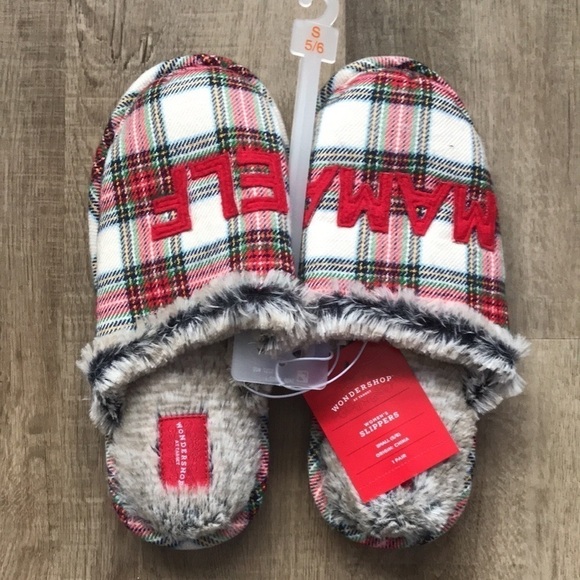 NWT mama elf cozy slippers small 5-6 gift idea - Picture 6 of 6